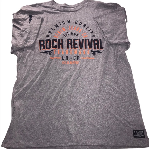 Mens Rock Revival Shirt Tshirt Xxl Nwot 